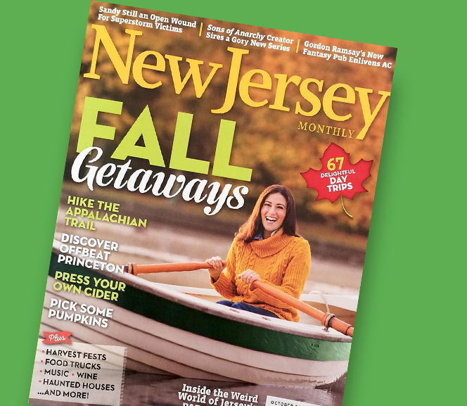 Terry Tateossian Featured In The October 2015 Issue Of New Jersey Monthly Magazine