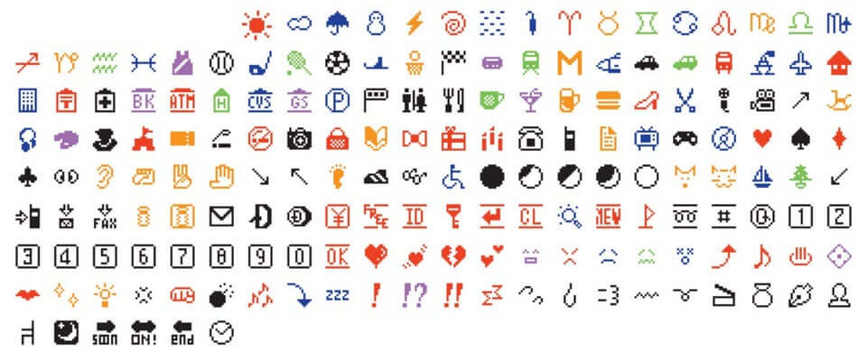 Shigetaka Kurita creates 176 emojis