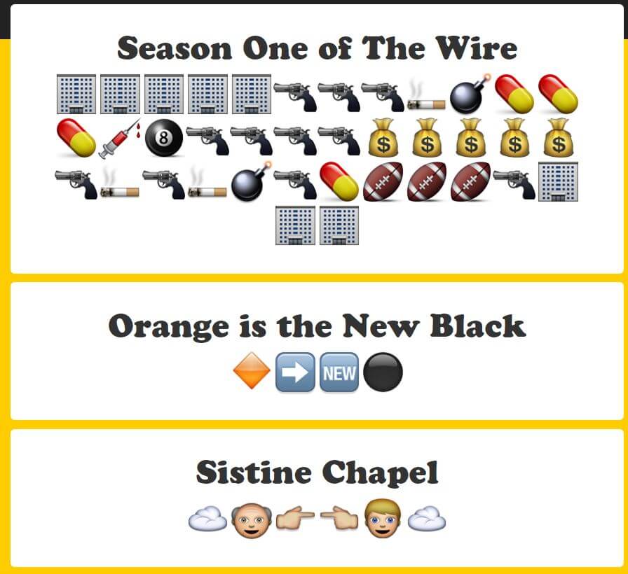 tools translates sentences into emojis