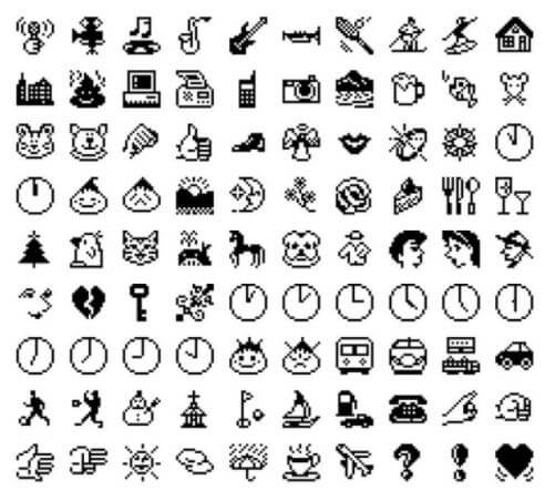 first set of emojis