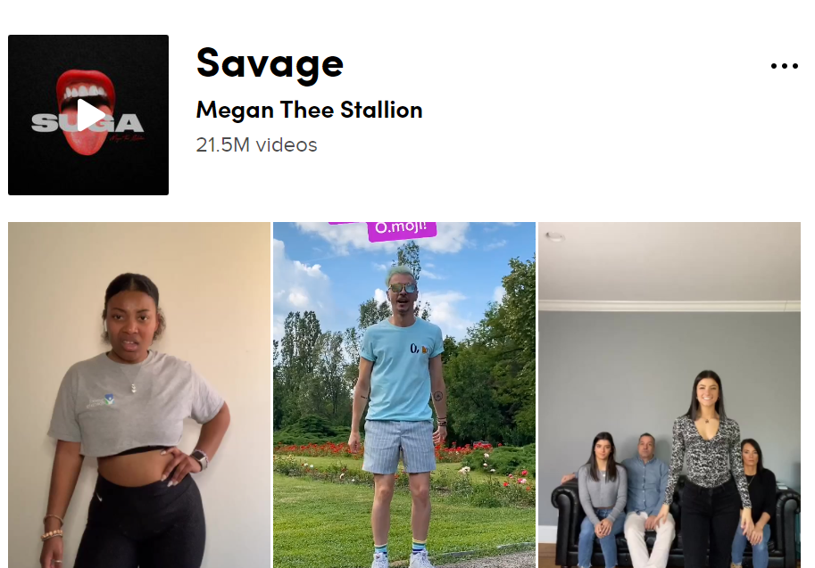 Savage Dance Challenge TikTok