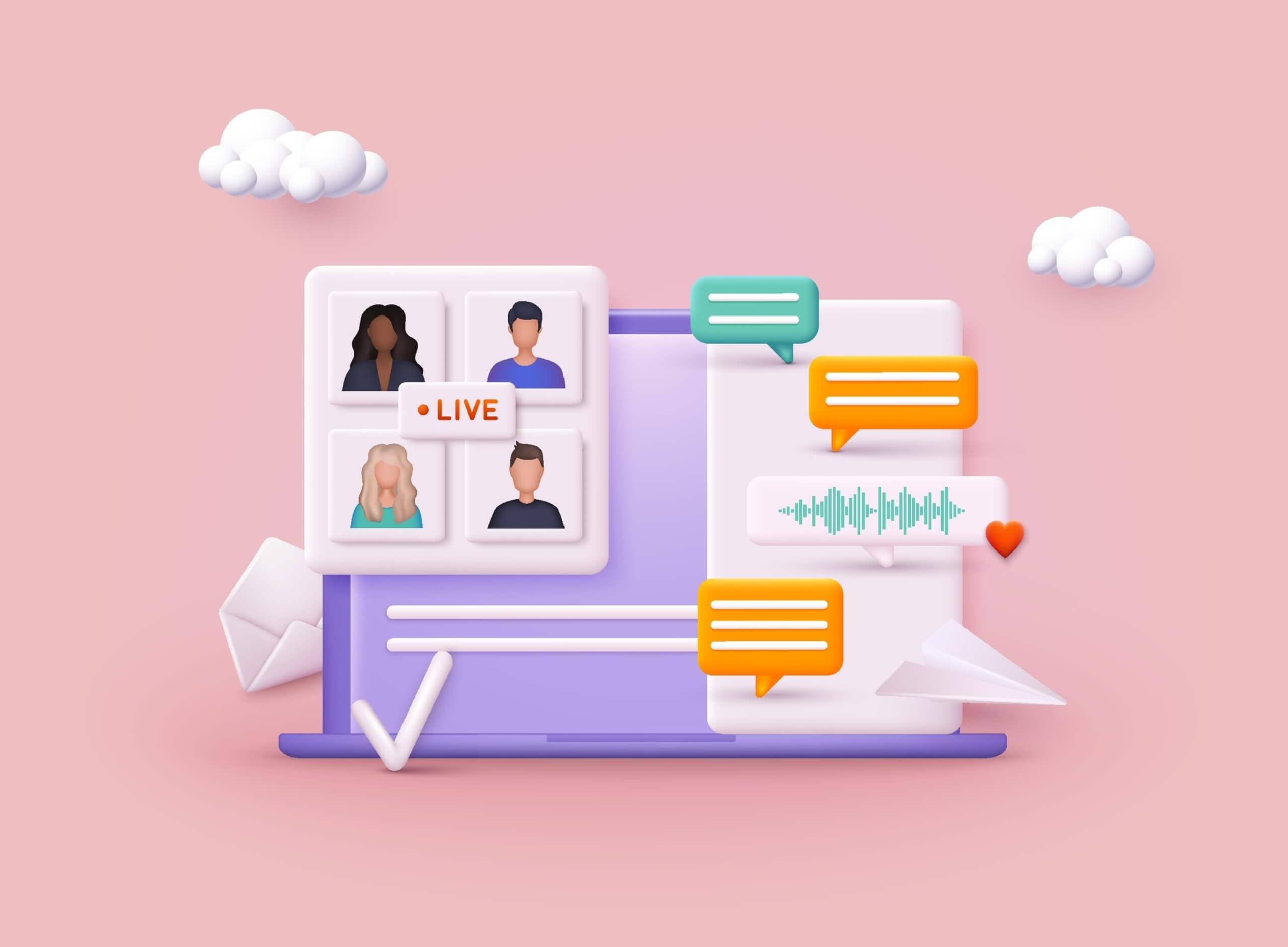 People,On,Computer,Screen,Taking,With,Colleague.,Videoconferencing,And,Online